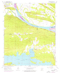 Download a high-resolution, GPS-compatible USGS topo map for Fourche, AR (1976 edition)