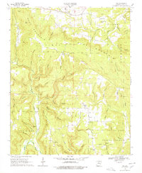 Download a high-resolution, GPS-compatible USGS topo map for Fox, AR (1978 edition)
