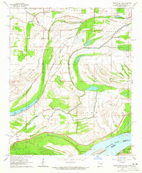 preview thumbnail of historical topo map of Phillips County, AR in 1964