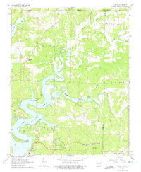 Download a high-resolution, GPS-compatible USGS topo map for Gamaliel, AR (1975 edition)