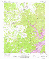 Download a high-resolution, GPS-compatible USGS topo map for Garfield, AR (1977 edition)