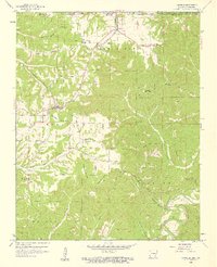 Download a high-resolution, GPS-compatible USGS topo map for Garfield, AR (1959 edition)