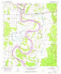 Download a high-resolution, GPS-compatible USGS topo map for Garland, AR (1976 edition)