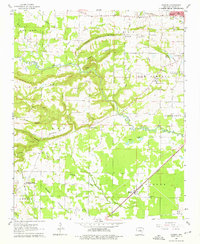 Download a high-resolution, GPS-compatible USGS topo map for Garner, AR (1976 edition)