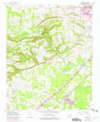 Download a high-resolution, GPS-compatible USGS topo map for Garner, AR (1982 edition)