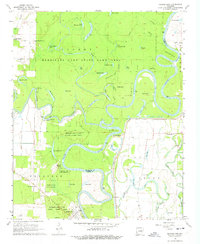 Download a high-resolution, GPS-compatible USGS topo map for Georgetown, AR (1974 edition)