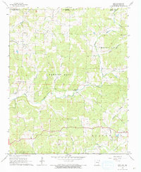 Download a high-resolution, GPS-compatible USGS topo map for Gepp, AR (1967 edition)