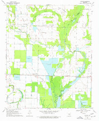 Download a high-resolution, GPS-compatible USGS topo map for Geridge, AR (1977 edition)