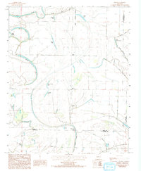 Download a high-resolution, GPS-compatible USGS topo map for Gieseck, AR (1993 edition)