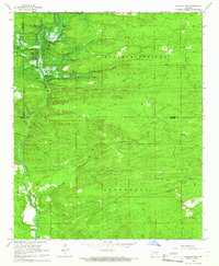 preview thumbnail of historical topo map of Sevier County, AR in 1964
