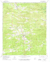 Download a high-resolution, GPS-compatible USGS topo map for Gillham, AR (1975 edition)