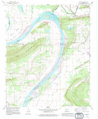 Download a high-resolution, GPS-compatible USGS topo map for Gleason, AR (1995 edition)
