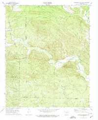 Download a high-resolution, GPS-compatible USGS topo map for Goosepond Mountain, AR (1974 edition)