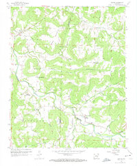 Download a high-resolution, GPS-compatible USGS topo map for Goshen, AR (1974 edition)