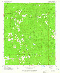Download a high-resolution, GPS-compatible USGS topo map for Grapevine, AR (1966 edition)