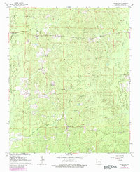 Download a high-resolution, GPS-compatible USGS topo map for Grapevine, AR (1984 edition)