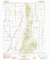 preview thumbnail of historical topo map of Poinsett County, AR in 1983
