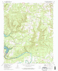 Download a high-resolution, GPS-compatible USGS topo map for Greers Ferry Dam, AR (1975 edition)