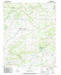 Download a high-resolution, GPS-compatible USGS topo map for Guy, AR (1994 edition)