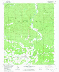 Download a high-resolution, GPS-compatible USGS topo map for Hagarville, AR (1980 edition)