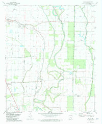 Download a high-resolution, GPS-compatible USGS topo map for Halley, AR (1982 edition)