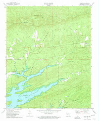 Download a high-resolution, GPS-compatible USGS topo map for Hamilton, AR (1974 edition)