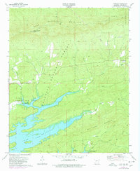 Download a high-resolution, GPS-compatible USGS topo map for Hamilton, AR (1977 edition)