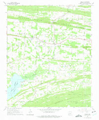 Download a high-resolution, GPS-compatible USGS topo map for Hamlet, AR (1975 edition)