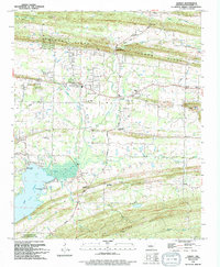 Download a high-resolution, GPS-compatible USGS topo map for Hamlet, AR (1994 edition)