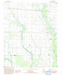 Download a high-resolution, GPS-compatible USGS topo map for Hamlin, AR (1993 edition)