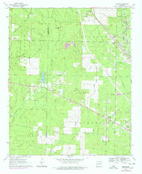 Download a high-resolution, GPS-compatible USGS topo map for Hardin, AR (1978 edition)