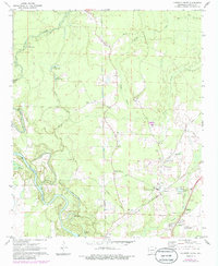 Download a high-resolution, GPS-compatible USGS topo map for Harmony Grove, AR (1986 edition)