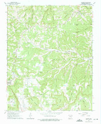 Download a high-resolution, GPS-compatible USGS topo map for Harriet, AR (1975 edition)