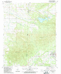 Download a high-resolution, GPS-compatible USGS topo map for Hartford, AR (1988 edition)