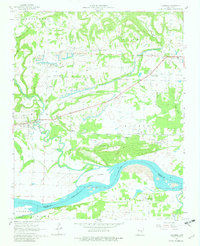 Download a high-resolution, GPS-compatible USGS topo map for Hartman, AR (1982 edition)