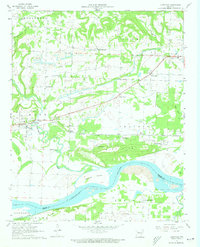 Download a high-resolution, GPS-compatible USGS topo map for Hartman, AR (1973 edition)