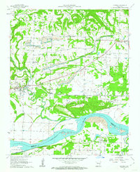 Download a high-resolution, GPS-compatible USGS topo map for Hartman, AR (1962 edition)