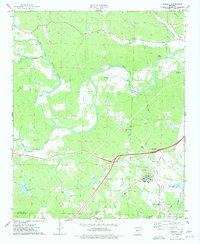 Download a high-resolution, GPS-compatible USGS topo map for Haskell, AR (1977 edition)