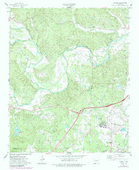 Download a high-resolution, GPS-compatible USGS topo map for Haskell, AR (1984 edition)