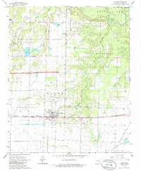 Download a high-resolution, GPS-compatible USGS topo map for Hazen, AR (1986 edition)