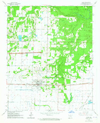 Download a high-resolution, GPS-compatible USGS topo map for Hazen, AR (1965 edition)