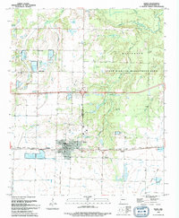 Download a high-resolution, GPS-compatible USGS topo map for Hazen, AR (1994 edition)