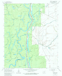 Download a high-resolution, GPS-compatible USGS topo map for Henrico NE, AR (1984 edition)