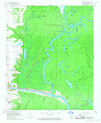 Download a high-resolution, GPS-compatible USGS topo map for Henrico SW, AR (1968 edition)