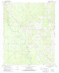 Download a high-resolution, GPS-compatible USGS topo map for Herbine, AR (1986 edition)
