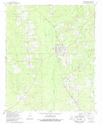 Download a high-resolution, GPS-compatible USGS topo map for Hermitage, AR (1986 edition)