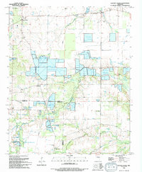Download a high-resolution, GPS-compatible USGS topo map for Hickory Plains, AR (1994 edition)