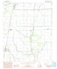 Download a high-resolution, GPS-compatible USGS topo map for Hickory Ridge, AR (1993 edition)