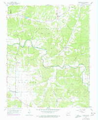 Download a high-resolution, GPS-compatible USGS topo map for Hindsville, AR (1977 edition)
