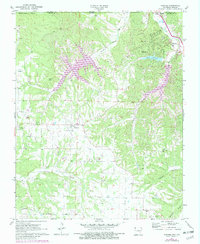 Download a high-resolution, GPS-compatible USGS topo map for Hiwasse, AR (1982 edition)